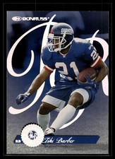Tiki Barber 1997 Donruss Rated Rookie Card #7. rookie card picture