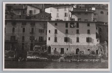 Gandria Italien 1933 - Gebäude am See - Altes Foto 1930er