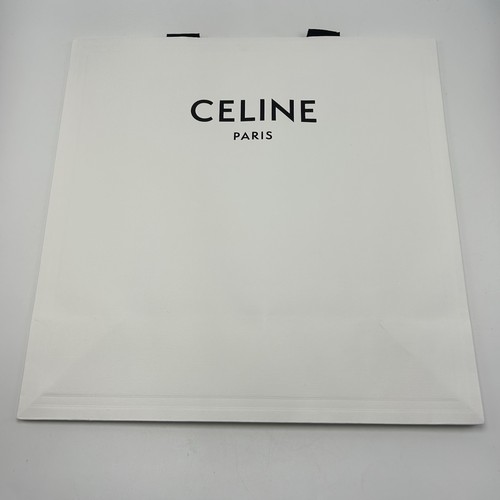 Celine Shopping Bag x 4 Empty Luxury Designer 16 x 16 x 7 inches Handles White - Picture 2 of 11