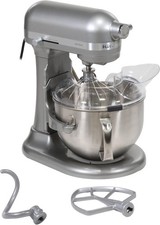 KitchenAid 5KSM60SPX Küchenmaschine Knetmaschine 375W 5,6 Liter silber