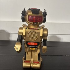 Vintage "Magic Mike II Robot 2002" Gold 2 model B Original 1984 - Not Working