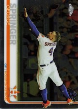 2019 Topps Chrome #42 George Springer Purple Refractor #/299