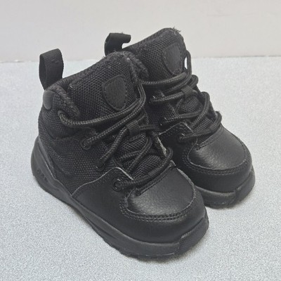 Nike Air Max Manoa Leather Textile (TD) Boots 'Black' / 613548-001 / Size 4c