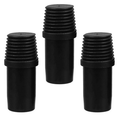 3 Pcs German Threaded Connection Parts Floor Cleaning Handle Adapter