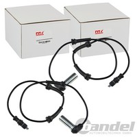 2X NTY ABS-SENSOR Raddrehzal Hinten Passend FüR Land Rover Freelander | HCA-LR-0