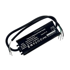 LED Driver 60W/100W/300W ETL Listed Power Supply Waterproof Transformer Adapter