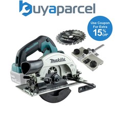 Makita DHS660Z 18v LXT Lithium Brushless Circular Saw 165mm + Guide Rail Adapter