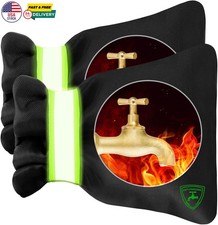 2 Pack Outdoor Faucet Covers Winter Freeze Protection 6.7" x 8.3" Spigot Cover
