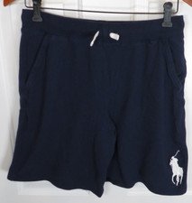 Polo Ralph Lauren Youth Boys Big Pony Elastic Waistband Shorts LG 14-16 Cotton