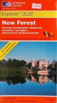 New Forest (Explorer Maps) by Ordnance Survey 0319234584 FREE Shipping