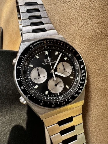 EXTREME RARE! VTG TRULY EXCEPTIONAL 1983 Seiko 7A28-7039 Speedtimer Chronograph