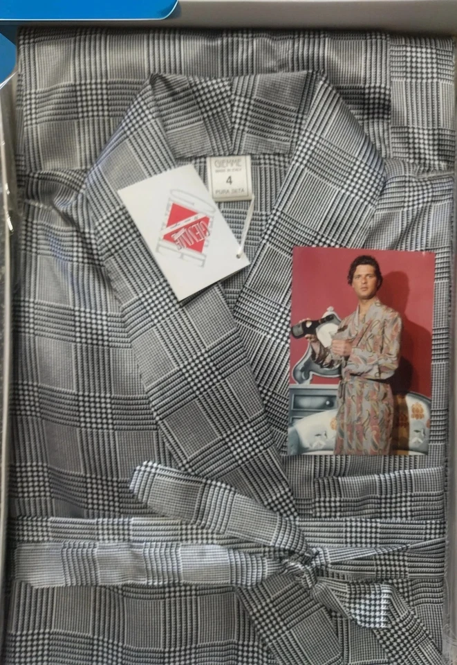 Vestaglia Uomo Pura Seta - Immagine 4 di 4