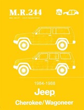 1984-1988 Jeep Cherokee Wagoneer Factory Shop Service Manual
