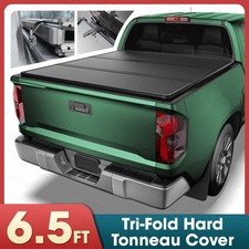 6.5ft 3-fold Hard Frp Tonneau Cover For 2022 - 2026 Toyota Tundra Truck Bed 6.5ft 3-fold Hard Frp Tonneau Cover For 2022 - 2026 Toyota Tundra Truck Bed
