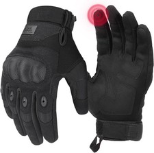 KEMIMOTO Men Tactical Motorcycle Gloves Touchscreen Hard