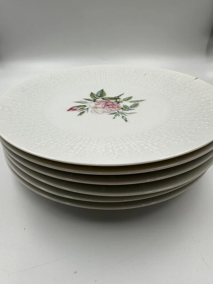 Hutschenreuther Selb Exzellenz Rosita Rosenmotiv Speiseteller 6 Stück
