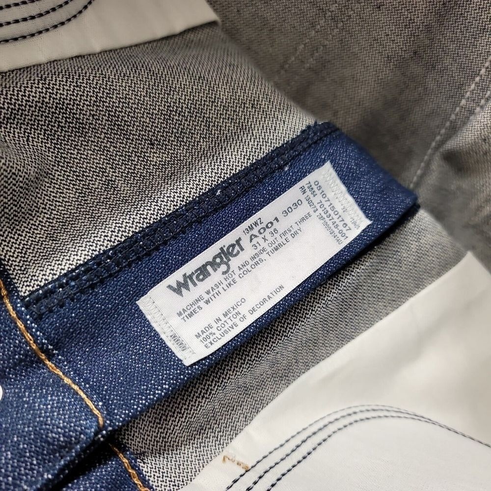 Vintage Wranger Pro Rodeo Jeans Mens 31 x 36 Competition Cowboy Cut 13 MWZ NEW image 6