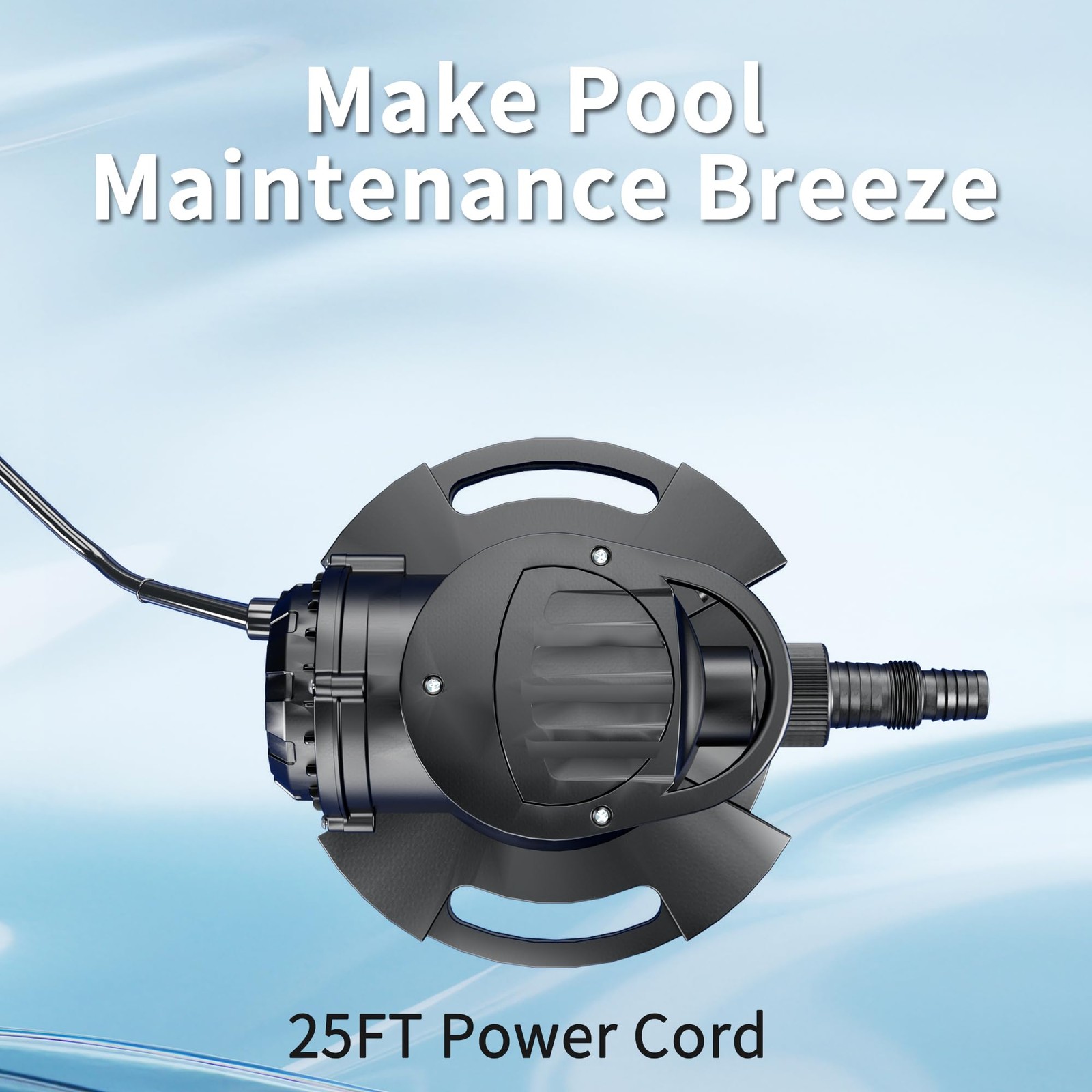 1/2HP Automatic Swimming Pool Cover Pump, 2000GPH Water Sump Pump with Check ...