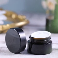 6×Jars with Lids Empty Cosmetic Containers for Storing Lotions Powders Ointments