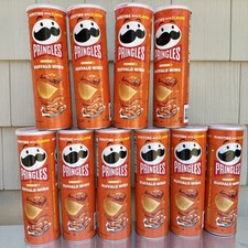 10 x NEW PRINGLES BUFFALO WING FLAVOR POTATO ...