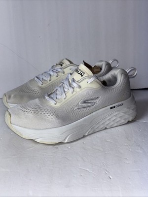 Skechers Women's Go Run Ultra Running White Shoes Cushioning Size 9