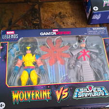 Marvel Legends Series Gamerverse Wolverine vs Silver Samurai Action Figure Set