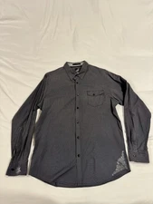 BillaBong Mens XL Button Down Shirt Long Sleeve Collar Pocket Surf Skate