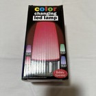 Color Changing LED Lamp Portable Battery  Operated 4 Colors Relaxing Red Purple — photo 3