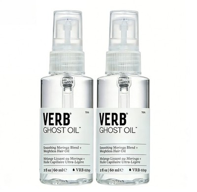 1~2 PACKS Verb Ghost Oil Argan & Moringa Hair Smoothing Heat Protect
