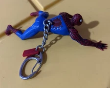 Basic Fun 2010 Spider Man Keychain Action Marvel Spiderman 5”