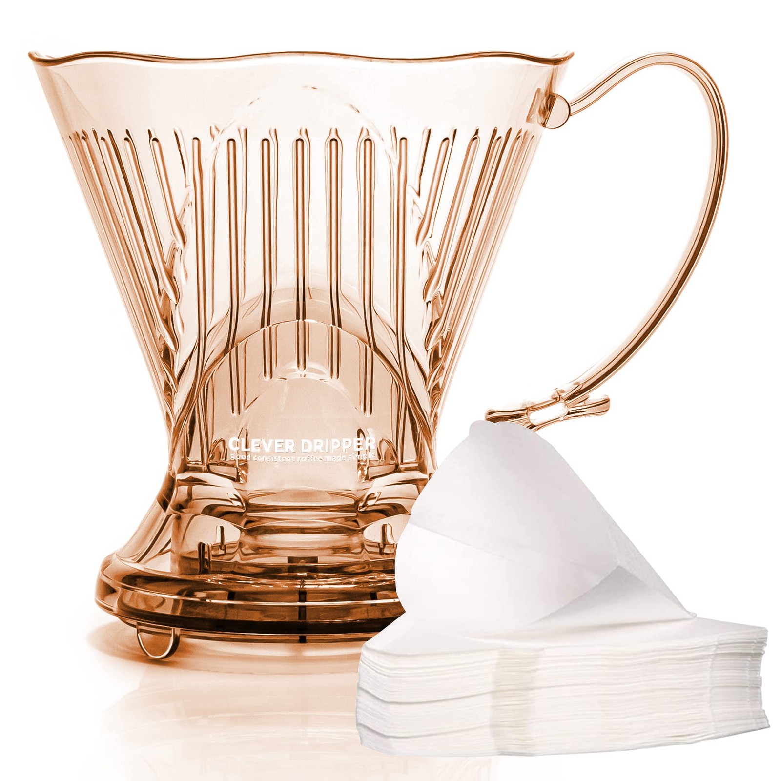 Coffee Dripper and Filters Large 18 oz Original Classic Design Safe BPA Free