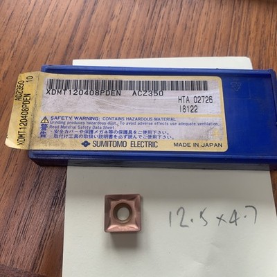 Drehbank Werkzeug Drehspitzen XDMT120408PDEN ACZ350