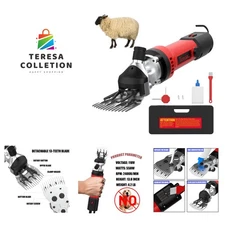 Ultimate 550W Electric Sheep Clipper & Dog Shears - Perfect for Thick Furs