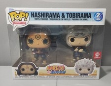 Funko Pop! Naruto Shippuden: HASHIRAMA & TOBIRAMA 2-Pack AE Xclusive New