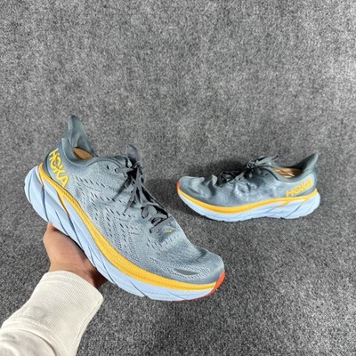 Hoka Clifton 8 Running Shoes Men s Size 12D Goblin Blue Mountain Spring Athletic