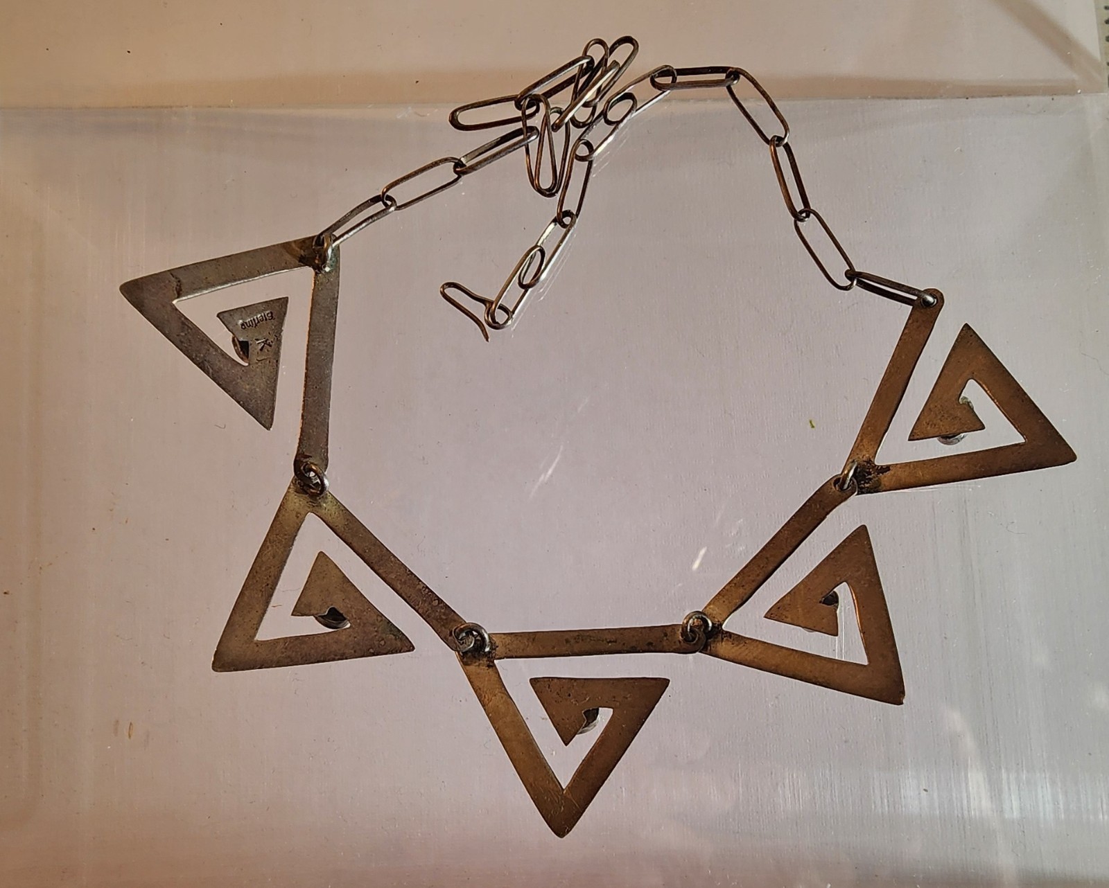 Native American rustic Sterling Silver turquoise … - image 3