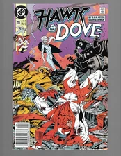 Hawk and Dove #11 Newsstand Variant (DC Comics April 1990) F/VF