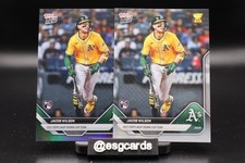 2025 Topps NOW - #RC-5 Jacob Wilson (RC) Topps Rookie Cup Rainbow Foil & Base