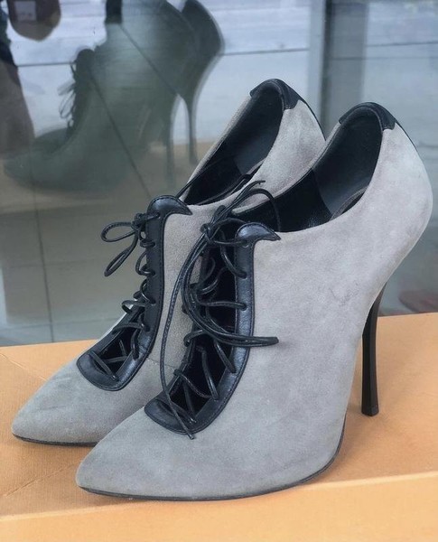 Women Giuseppe Zanotti Heels Grey 36.5