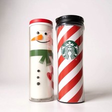 Set Of Two Christmas Starbucks Tumblrs