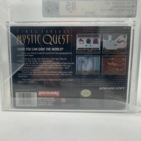 Final Fantasy Mystic Quest  Nintendo SNES Game Factory Sealed VGA Graded 85 NM+