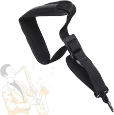 ZKGYUS Saxophon Gurt Altsaxophon Einstellbare Gepolsterten Sax Trageriemen Hals