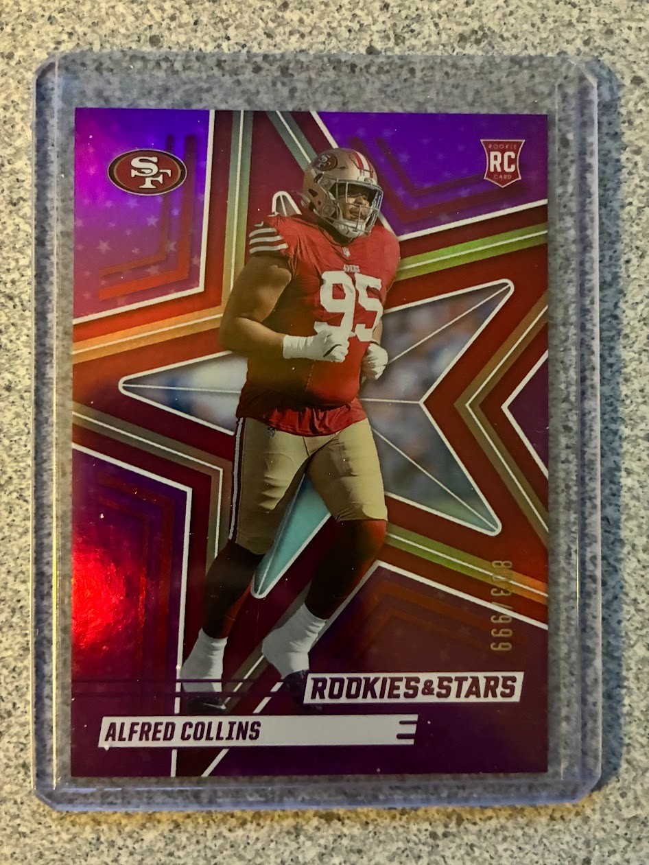 2025 Panini Rookies & Stars - Rookies Alfred Collins #102 Purple /999 (RC)
