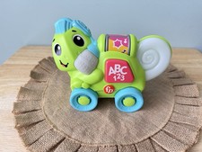 Fisher Price Link Squad Crawl 'n Colors Chameleon Learning Toy-Tested-EUC
