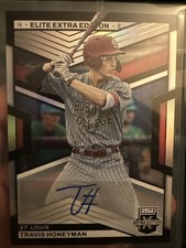 Travis Honeyman 2023 Panini Elite Extra Edition #101 Signatures Cardinals