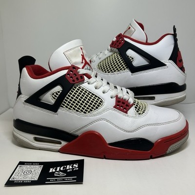 Air Jordan 4 Retro Fire Red 2020 - Size 9.5 - (DC7770-160)
