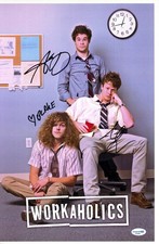 Blake Adam Anders Signed Autographed 11x17 Photo ACOA Workaholics Cast #4