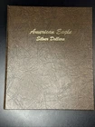 1986-2025 BU American Eagle Silver Eagle 41 Coins COMPLETE Set TYPE 1 & 2 Dansco