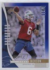 2019 Panini Absolute Rookie Blue Spectrum 40/50 Tyree Jackson #145 0q3