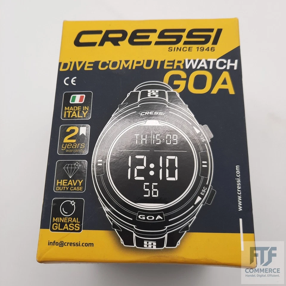 CRESSI Goa Tauchcomputer Weiß/Rosa Mit Dual Mix RGBM Algorithmus – Kompakt und V - Bild 3 von 3